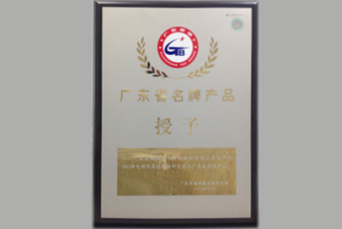 廣東省名牌產(chǎn)品